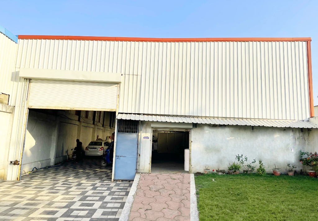 V.R Industries manufacturing plant entrance facade